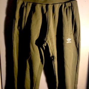Adidas prime green joggers, Size: small